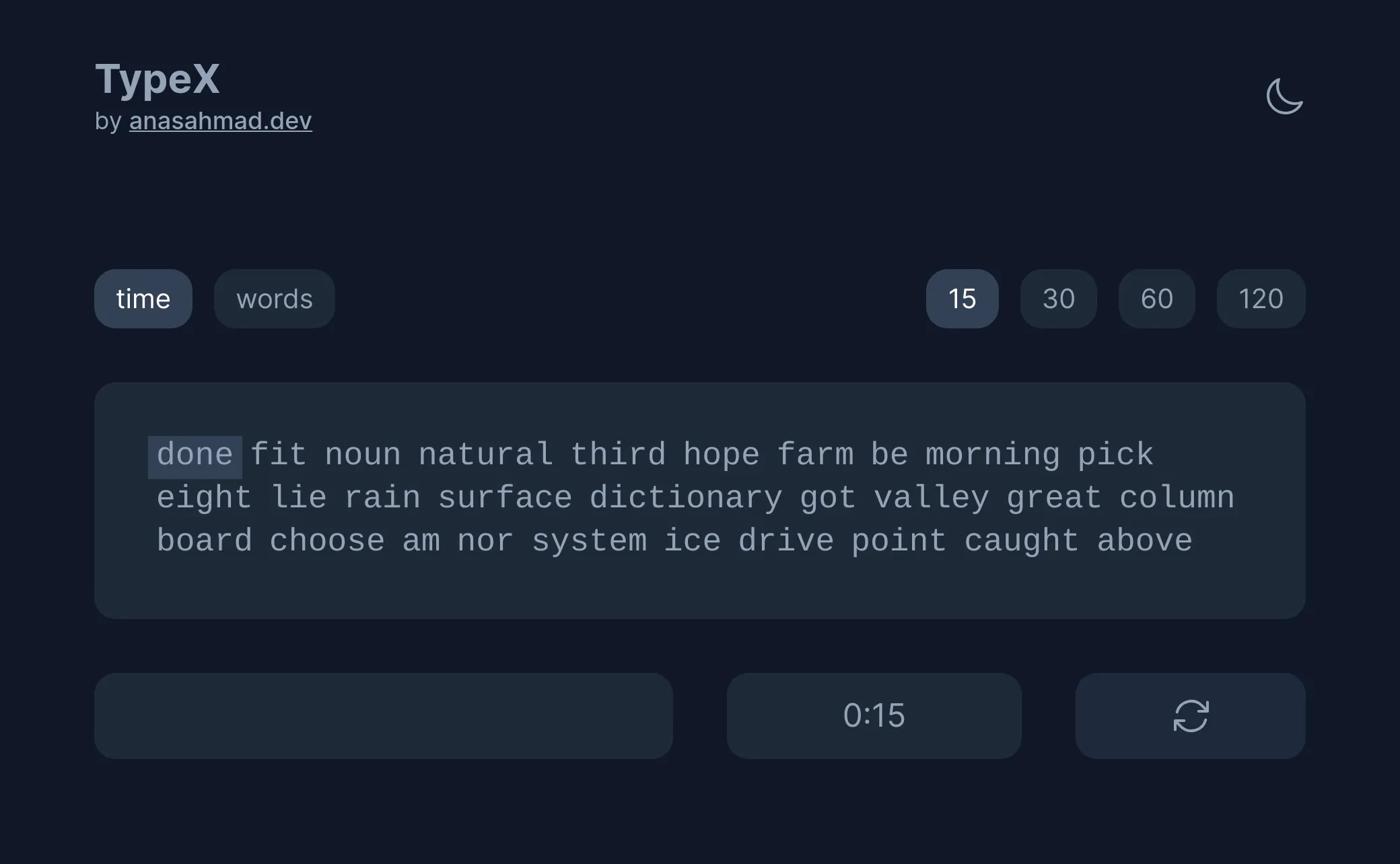 Dark Mode Screenshot