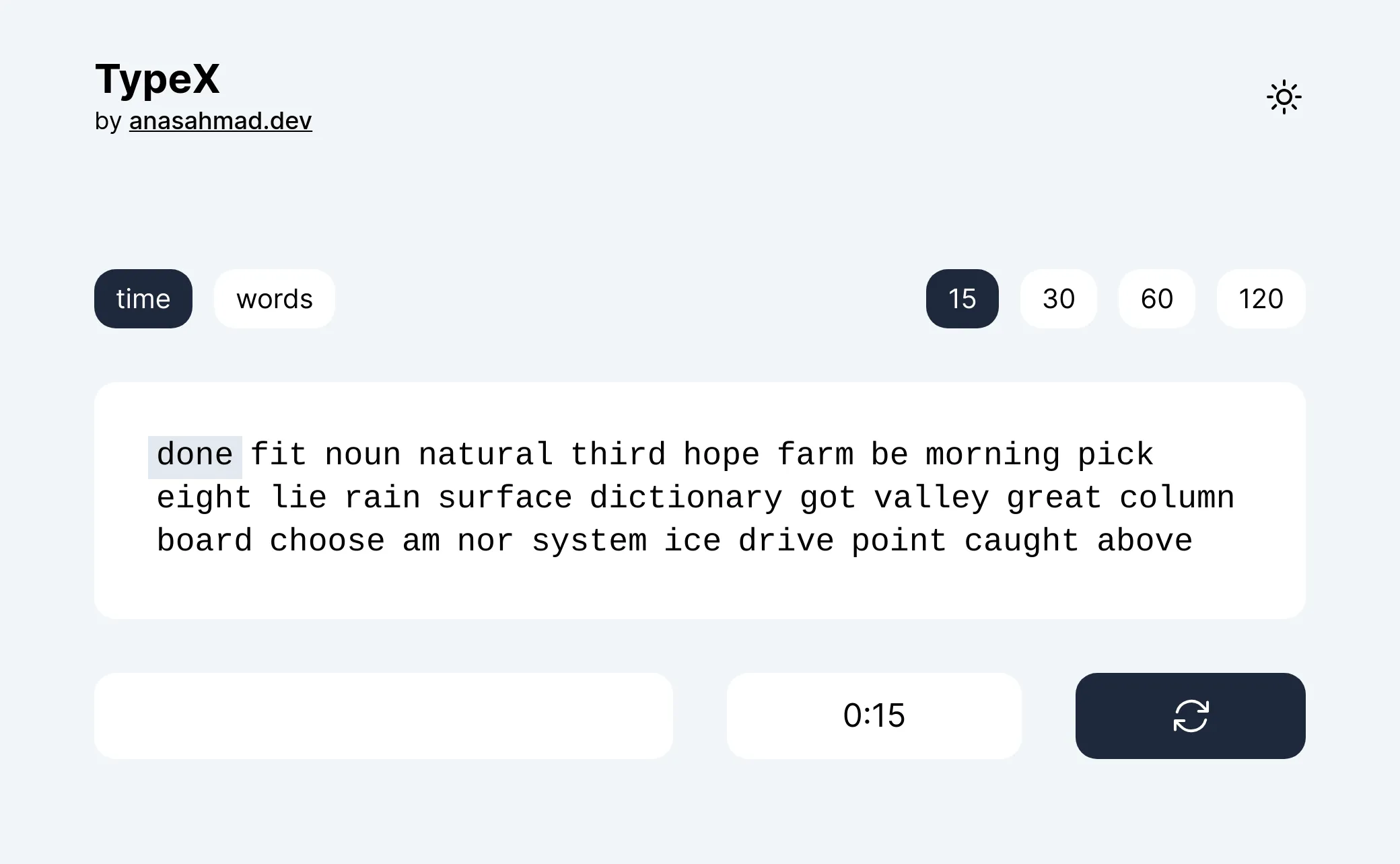 Light Mode Screenshot